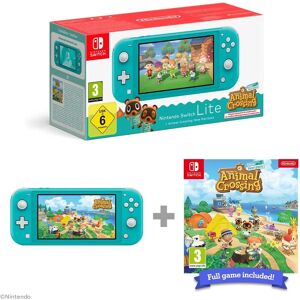 Nintendo Switch Lite Turquoise + Animal Crossing - Console Nintendo Switch Lite Turquoise + Animal Crossing - Console
