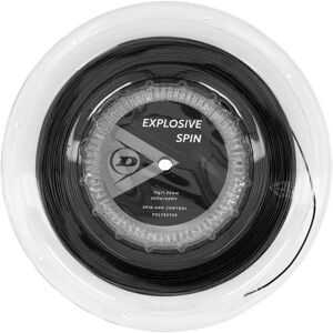 Dunlop - Explosive Spin 200 M - Tennis String - Black - 1.30mm Dunlop - Explosive Spin 200 M - Tennis String - Black - 1.30mm