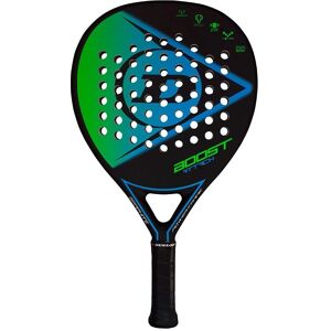 Dunlop Boost Attack - Carbon Padel Racket - BlackgreenBlue - Resistance & Power Dunlop Boost Attack - Carbon Padel Racket - BlackgreenBlue - Resistance & Power