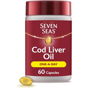 Seven Seas Pure Cod Liver Oil One-A-Day Capsules - Supports Daily Wellness Seven Seas Pure Cod Liver Oil One-A-Day Capsules - Supports Daily Wellness