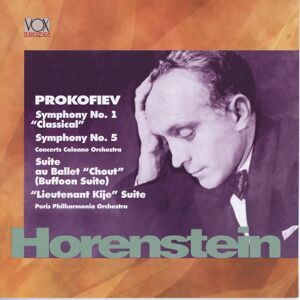 VOX Prokofiev - Symphonies N° 1 & 5, Suites orchestrales - Album classique - Publicité VOX Prokofiev - Symphonies N° 1 & 5, Suites orchestrales - Album classique - Publicité