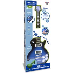 Bontempi Vezeték nélküli Rock Gitár - Játékkábel elektromos gitár mikrofonnal Bontempi Vezeték nélküli Rock Gitár - Játékkábel elektromos gitár mikrofonnal
