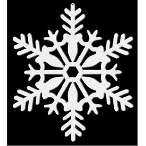Décoration de fête Amscan 191360 - Flocons de neige blancs - Noël Décoration de fête Amscan 191360 - Flocons de neige blancs - Noël