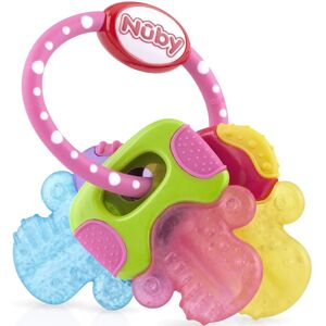 Nuby Pink PureIce Gel Teether with Keys - Baby Teething Toy Nuby Pink PureIce Gel Teether with Keys - Baby Teething Toy