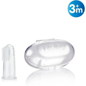 Nuby NU-ID730 Fingerzahnbürste - Sicher & Transparent Nuby NU-ID730 Fingerzahnbürste - Sicher & Transparent