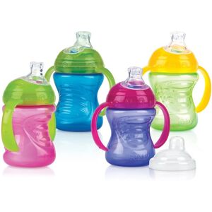 Nuby 0048526100521 Feeding Bottle - 240ml - Assorted Colors Nuby 0048526100521 Feeding Bottle - 240ml - Assorted Colors