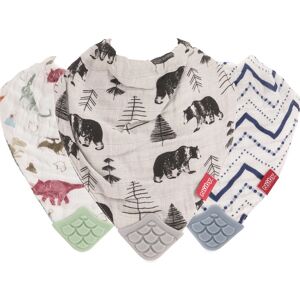 Nuby - 3 Pc Muslin Bibs - Reversible - Bibs Nuby - 3 Pc Muslin Bibs - Reversible - Bibs