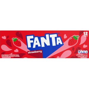 Fanta Fraise 355ml boîte - Boisson gazeuse - Publicité Fanta Fraise 355ml boîte - Boisson gazeuse - Publicité