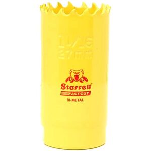 Starrett FCH0116 Fast Cut Bi-Metal Holesaw 27mm - Holesaw Starrett FCH0116 Fast Cut Bi-Metal Holesaw 27mm - Holesaw