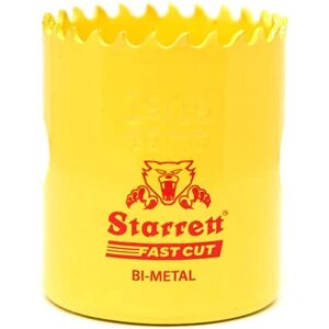 Starrett FCH0196 40mm Bi-Metal Holesaw - Fast Cut Starrett FCH0196 40mm Bi-Metal Holesaw - Fast Cut