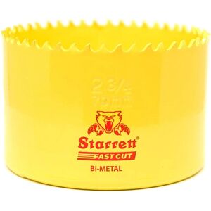 Starrett FCH0234 70mm Fast Cut Bi-Metal Holesaw Starrett FCH0234 70mm Fast Cut Bi-Metal Holesaw