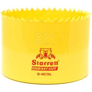 Starrett FCH0258 Speedy Bi-Metal Holesaw - 67mm Starrett FCH0258 Speedy Bi-Metal Holesaw - 67mm