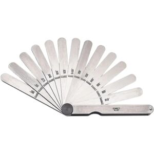 Starrett 467 Feeler Gauge 13 Piece Set - Metal, Adjustable Starrett 467 Feeler Gauge 13 Piece Set - Metal, Adjustable