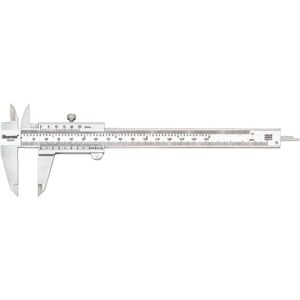 Starrett 125MEA-6/150 Stainless Steel Vernier Caliper - 0-6 inch / 150 mm Range Starrett 125MEA-6/150 Stainless Steel Vernier Caliper - 0-6 inch / 150 mm Range