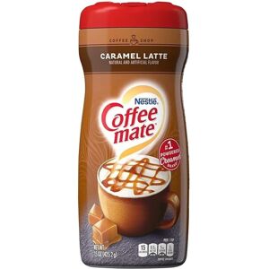 Nestlé Coffee-Mate Crème de Latte Caramel - États-Unis, 425 g - Publicité Nestlé Coffee-Mate Crème de Latte Caramel - États-Unis, 425 g - Publicité