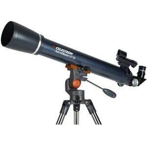 Celestron AstroMaster LT 70AZ Refractor Telescope - Black, Blue Celestron AstroMaster LT 70AZ Refractor Telescope - Black, Blue