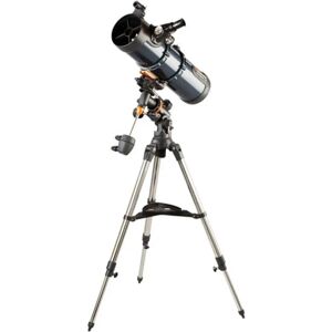 Celestron Astromaster 130EQ Reflector Telescope - 130mm, 33x, Black, Blue, Grey Celestron Astromaster 130EQ Reflector Telescope - 130mm, 33x, Black, Blue, Grey