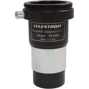 Adaptador de lente de cámara Celestron 93640 - Barlow y T-Adaptador de 1.25 pulgadas Adaptador de lente de cámara Celestron 93640 - Barlow y T-Adaptador de 1.25 pulgadas