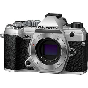 Olympus OM SYSTEM OM-5 Srebrny Aparat - Aparat Olympus OM SYSTEM OM-5 Srebrny Aparat - Aparat