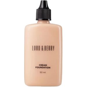 Lord & Berry Cream Foundation - Fair Ivory - Medium Coverage - 50ml - Foundation Lord & Berry Cream Foundation - Fair Ivory - Medium Coverage - 50ml - Foundation
