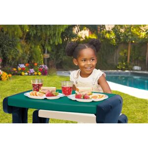 Table de pique-nique Junior Little Tikes - Pour 4 enfants - Intérieur/Extérieur Table de pique-nique Junior Little Tikes - Pour 4 enfants - Intérieur/Extérieur