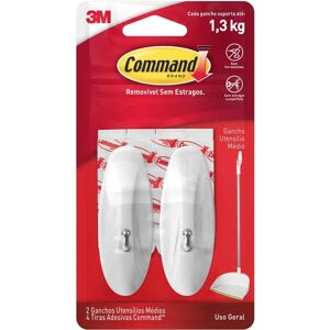 3M Command White Medium Wire Hooks - Hooks 3M Command White Medium Wire Hooks - Hooks