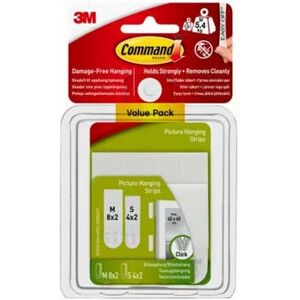 3M 7100235893 mounting tape/label - Damage-free wall mounting for small and medium pictures 3M 7100235893 mounting tape/label - Damage-free wall mounting for small and medium pictures