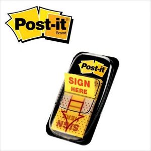 3M Flags Sign Here Yellow Red - Flags 3M Flags Sign Here Yellow Red - Flags