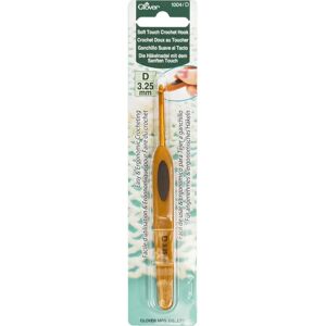 Clover Soft Touch Crochet Hook - 3.25mm D - Crochet Hook Clover Soft Touch Crochet Hook - 3.25mm D - Crochet Hook