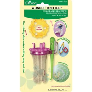 Clover Wonder Knitter - Knitting Tool - Blue - Knitting Type Clover Wonder Knitter - Knitting Tool - Blue - Knitting Type