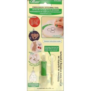 Outil de broderie Clover - Vert - Couture - Outil de broderie - Publicité Outil de broderie Clover - Vert - Couture - Outil de broderie - Publicité