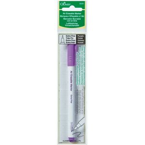 Clover 5030 Extra Feiner Luftlöslicher Marker - Lila - Marker Typ Clover 5030 Extra Feiner Luftlöslicher Marker - Lila - Marker Typ