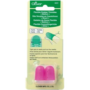 Dé à coudre en caoutchouc flexible rose 6031 - Accessoire de couture Dé à coudre en caoutchouc flexible rose 6031 - Accessoire de couture