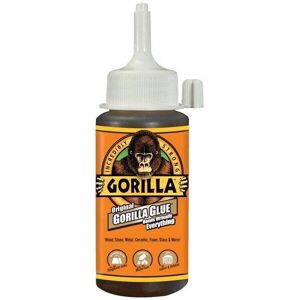 Gorilla - Original Waterproof Polyurethane Glue - Brown - 4oz - adhesive Gorilla - Original Waterproof Polyurethane Glue - Brown - 4oz - adhesive