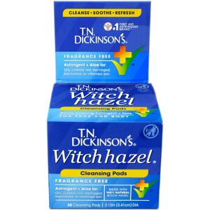 T.N. Dickinson's Witch Hazel Cleansing Pads - Refresh & Calm for Skin T.N. Dickinson's Witch Hazel Cleansing Pads - Refresh & Calm for Skin