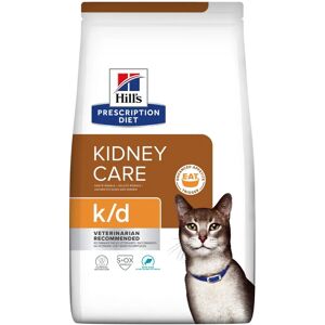 HILLS Hill's Prescription Diet k/d Kidney Care Alimento Secco per Gatti con Tonno 1.5KG HILLS Hill's Prescription Diet k/d Kidney Care Alimento Secco per Gatti con Tonno 1.5KG