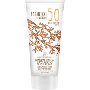 Australian Gold Botanical Mineral Lotion SPF 50 - 147ml - Pack de 2/3 Australian Gold Botanical Mineral Lotion SPF 50 - 147ml - Pack de 2/3