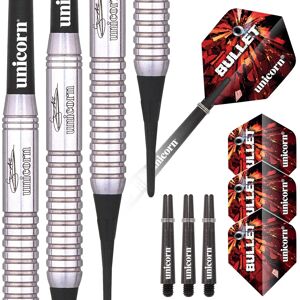 Dards Soft Tip Unicorn Gary Anderson en Acier Inox - 19g - Publicité Dards Soft Tip Unicorn Gary Anderson en Acier Inox - 19g - Publicité