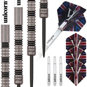 Unicorn James Wade Tungsten Darts Set - Steel Tip - 22g Unicorn James Wade Tungsten Darts Set - Steel Tip - 22g