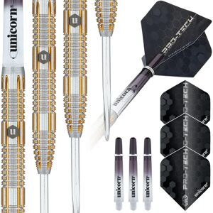 Ocelové šipky Unicorn Pro-Tech - 24g - Odolné a Vyvážené Ocelové šipky Unicorn Pro-Tech - 24g - Odolné a Vyvážené