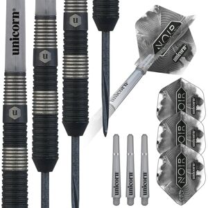 Unicorn Black Tungsten Darts Set - Noir Style - Steel Tip - 3 Darts Unicorn Black Tungsten Darts Set - Noir Style - Steel Tip - 3 Darts