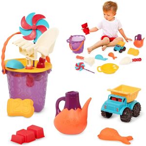 B. toys 701308-NC - Zandspeelgoedset - Violet B. toys 701308-NC - Zandspeelgoedset - Violet