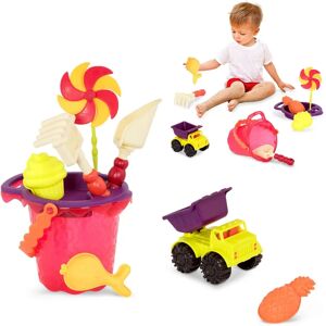 B. Toys Röd Sandspielzeug-Set B. Toys Röd Sandspielzeug-Set