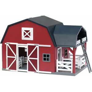 Terra by Battat - Wooden Animal Barn - Toy Barn Farm Toys Playset for Kids 3+ - Toy Barn Farm Set Terra by Battat - Wooden Animal Barn - Toy Barn Farm Toys Playset for Kids 3+ - Toy Barn Farm Set