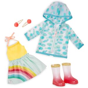 Ropa para muñecas Glitter Girls de Battat 14 pulgadas - Conjunto Sol y Lluvia Ropa para muñecas Glitter Girls de Battat 14 pulgadas - Conjunto Sol y Lluvia