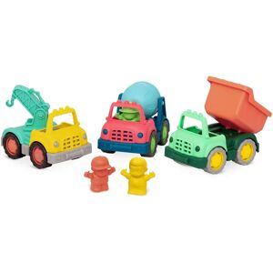 Battat Wonder Wheels Juego de 3 Camiones para Niños y Bebés Battat Wonder Wheels Juego de 3 Camiones para Niños y Bebés