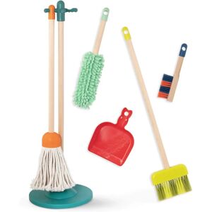 B-Toys Houten Schoonmaakset - Realistisch Kinderspeelgoed voor 2+ Jaar B-Toys Houten Schoonmaakset - Realistisch Kinderspeelgoed voor 2+ Jaar