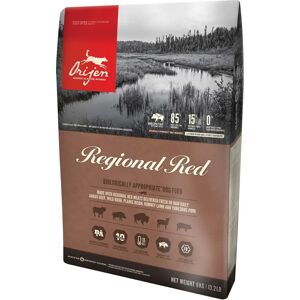 Orijen Regional Red 11,4 kg Torrfoder för vuxna hundar med nötkött, lamm, fläsk Orijen Regional Red 11,4 kg Torrfoder för vuxna hundar med nötkött, lamm, fläsk