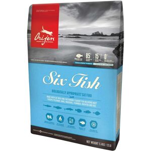 Orijen Six Poissons aliment sec pour chat adulte - 5,4 kg - Publicité Orijen Six Poissons aliment sec pour chat adulte - 5,4 kg - Publicité