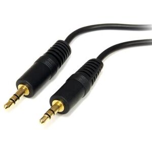 Câble audio 3,5 mm StarTech.com 6 pi - Noir - Stéréo 1,8 m - Mâle/Mâle - Connecteurs Or - Publicité Câble audio 3,5 mm StarTech.com 6 pi - Noir - Stéréo 1,8 m - Mâle/Mâle - Connecteurs Or - Publicité